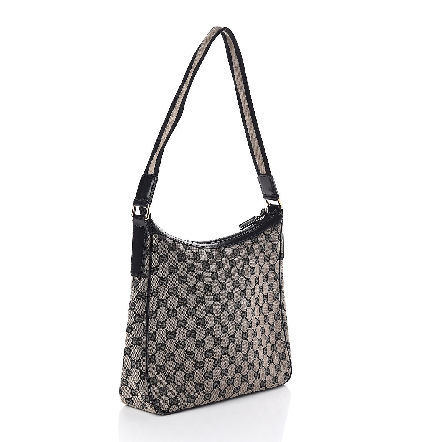 Gucci Monogram Shoulder Bag Navy 3 of 9