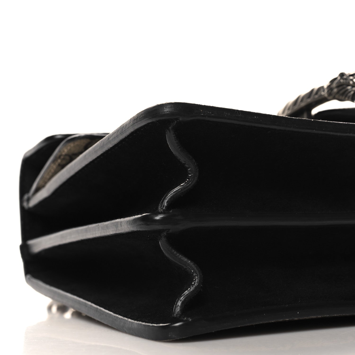 Gucci GG Supreme Monogram Small Dionysus Shoulder Bag Black 10 of 12