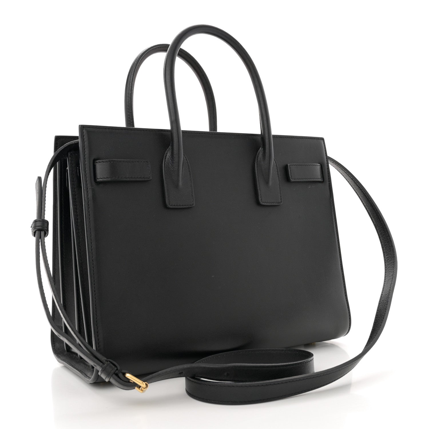 Saint Laurent Calfskin Baby Sac De Jour Black 3 of 17