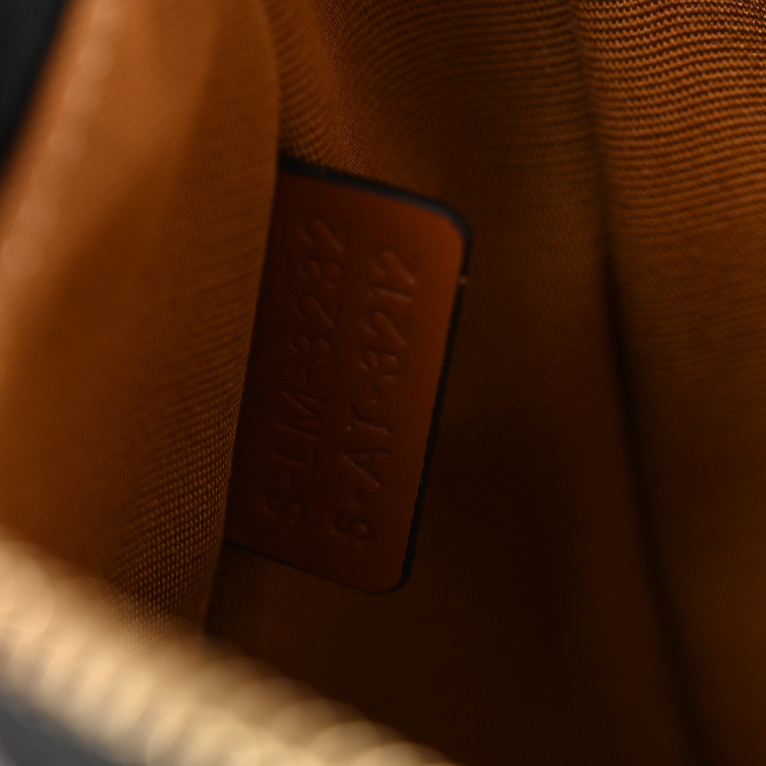 Celine Triomphe Canvas Calfskin Ava Shoulder Bag Tan 8 of 12