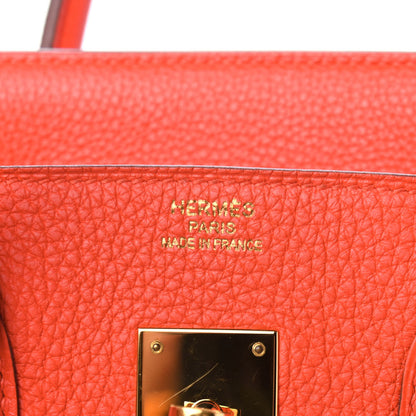 Hermes Togo Birkin 35 Capucine 5 of 14