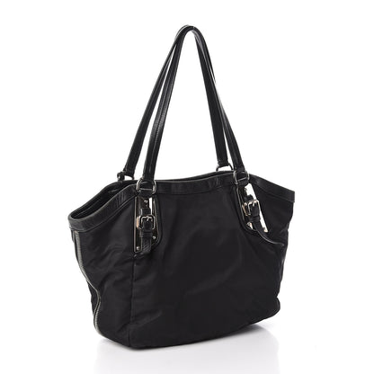 Prada Tessuto Nylon Zip Around Shoulder Bag Black 3 of 11