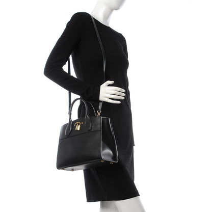 Louis Vuitton Taurillon City Steamer PM Black 3 of 9