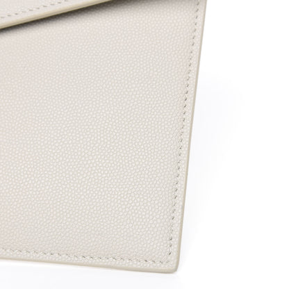 Saint Laurent Grain De Poudre Uptown Pouch Crema Soft 7 of 9