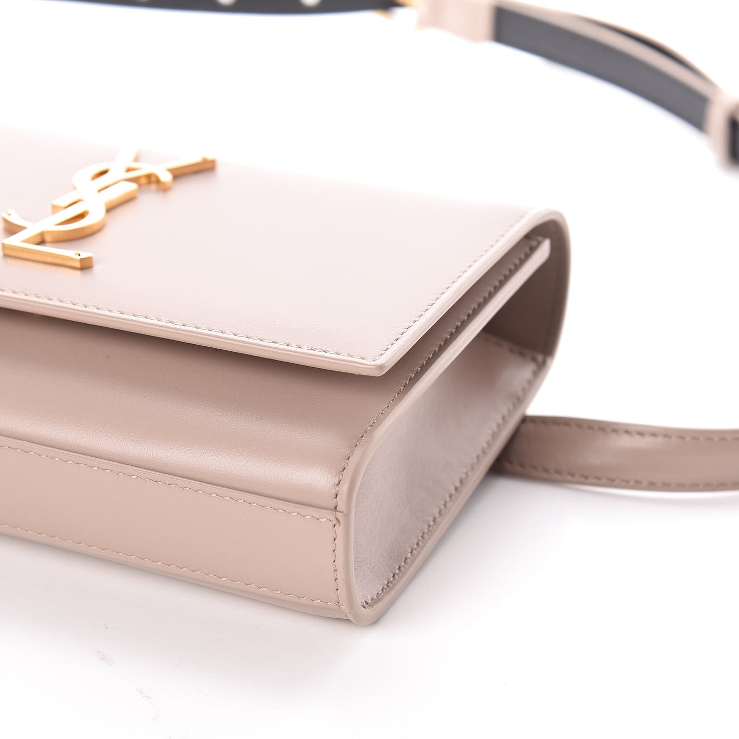 Smooth Calfskin Monogram Kate Belt Bag Natural