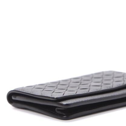 Bottega Veneta Nappa Intrecciato Card Holder Ebano 8 of 9