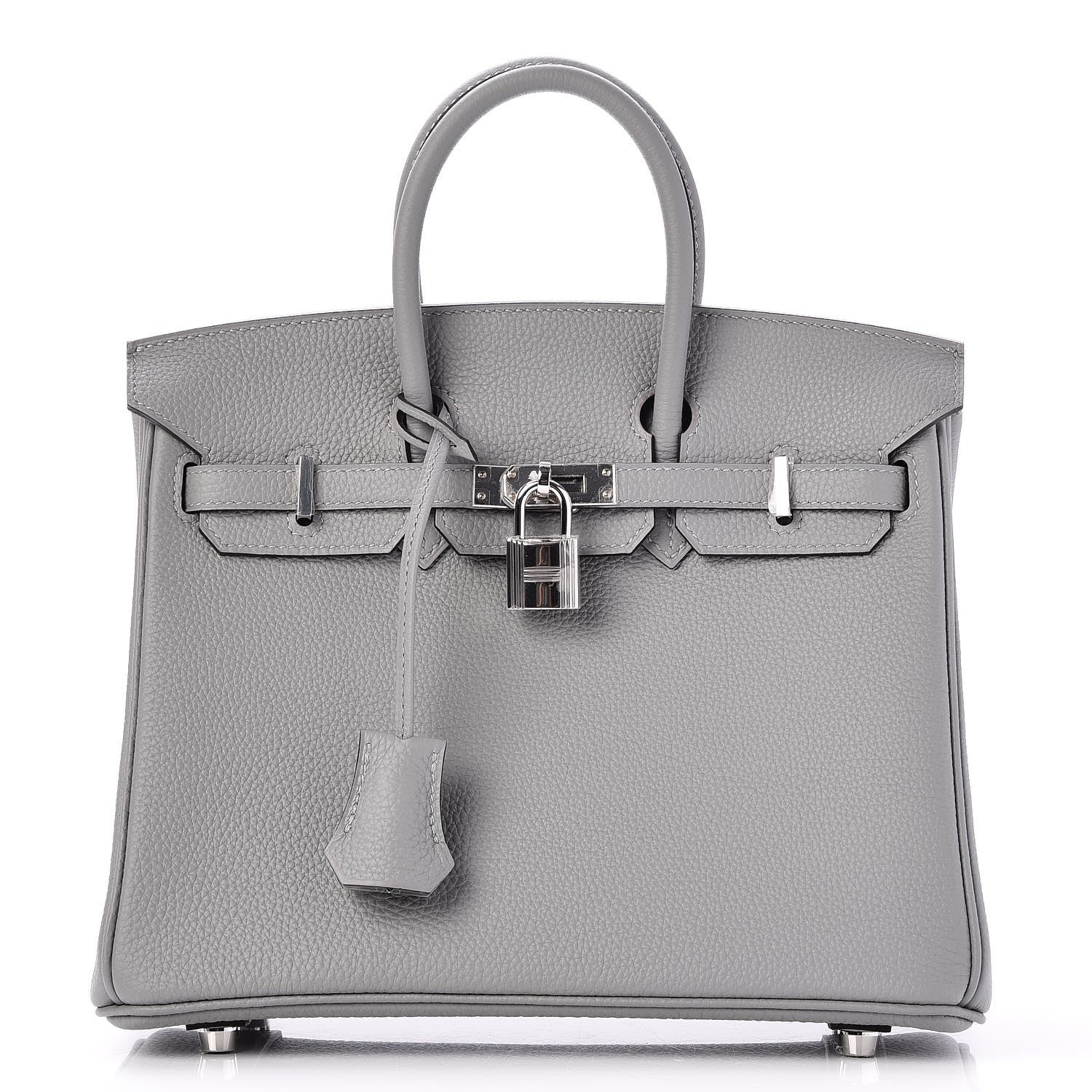 Hermes Togo Birkin 25 Gris Mouette 1 of 35