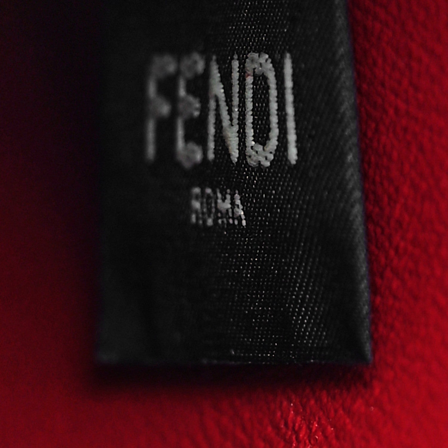 Fendi Vitello Grace Glazed Fabric FF 1974 3 Pocket Mini Crossbody Bag Fragola Mogano Panna 6 of 8