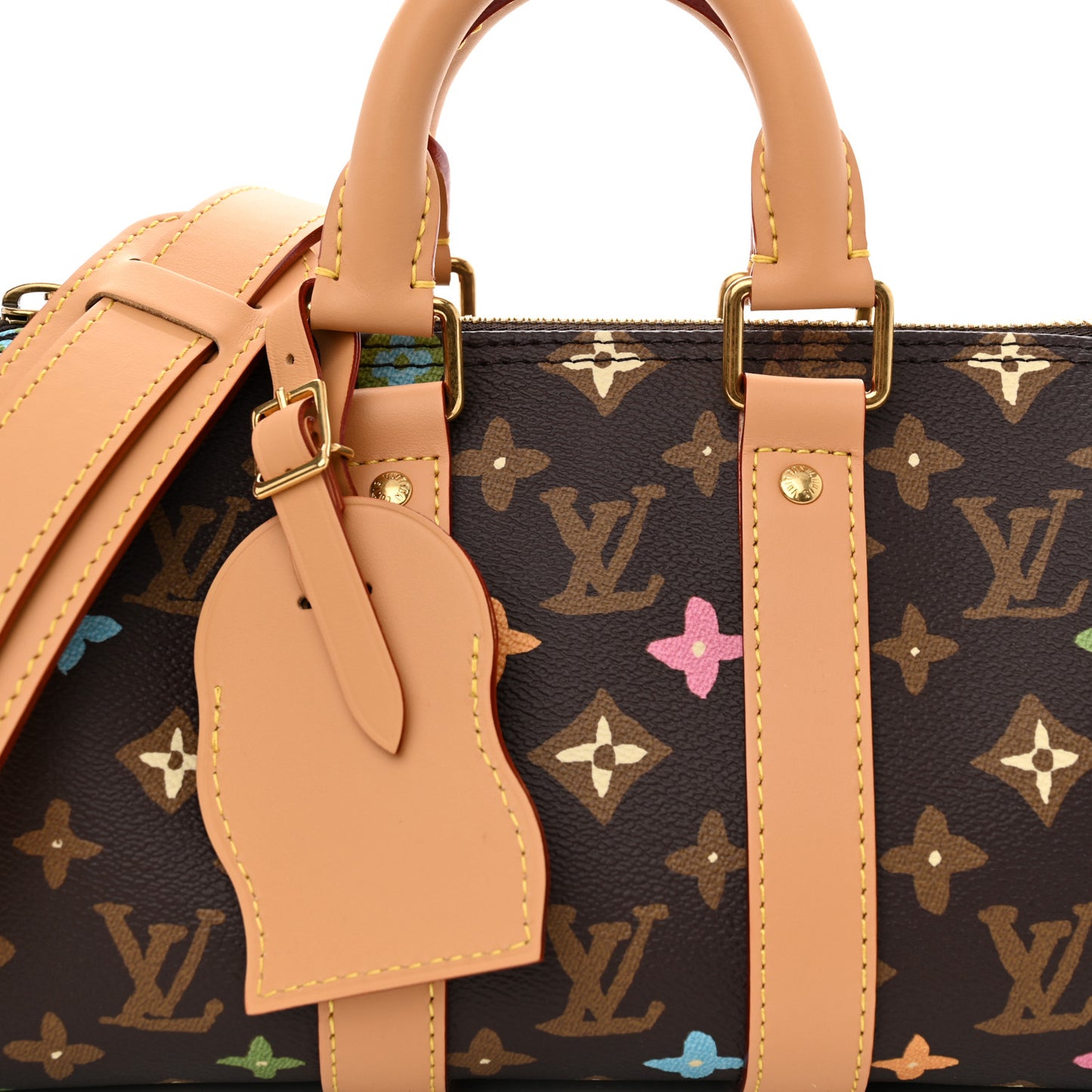 Monogram Craggy Keepall Bandouliere 25 Chocolate