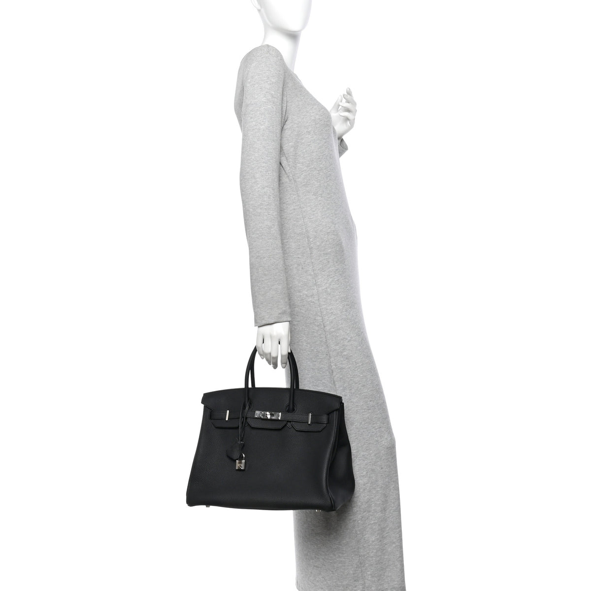 Hermes Togo Birkin 35 Black 2 of 12