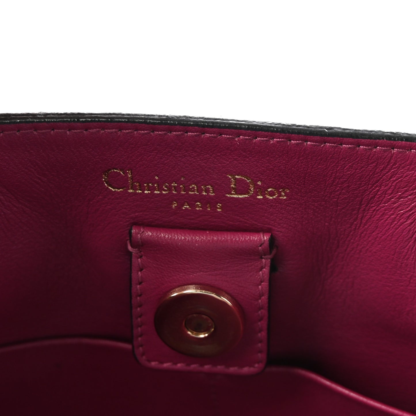 Bullcalf Medium Diorissimo Tote Black Rose Indien