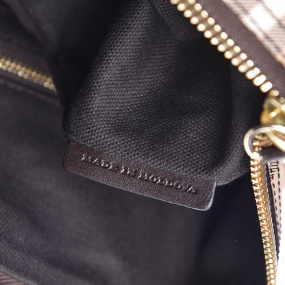 Burberry Haymarket Check Medium Salisbury Tote Chocolate 7 of 12