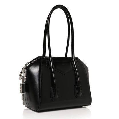 Givenchy Box Calfskin Mini Lock Antigona Black 2 of 9