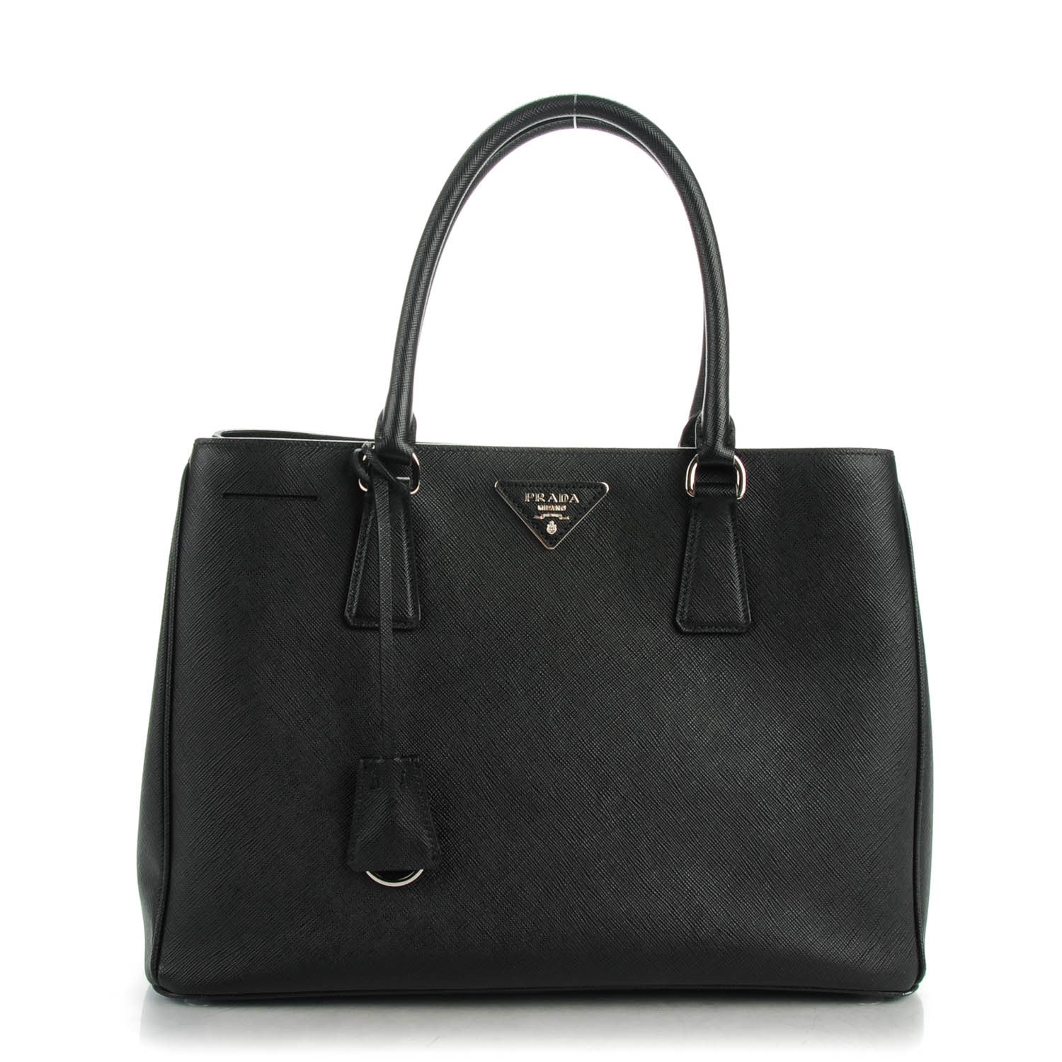 Prada Saffiano Lux Medium Tote Nero Black 1 of 7