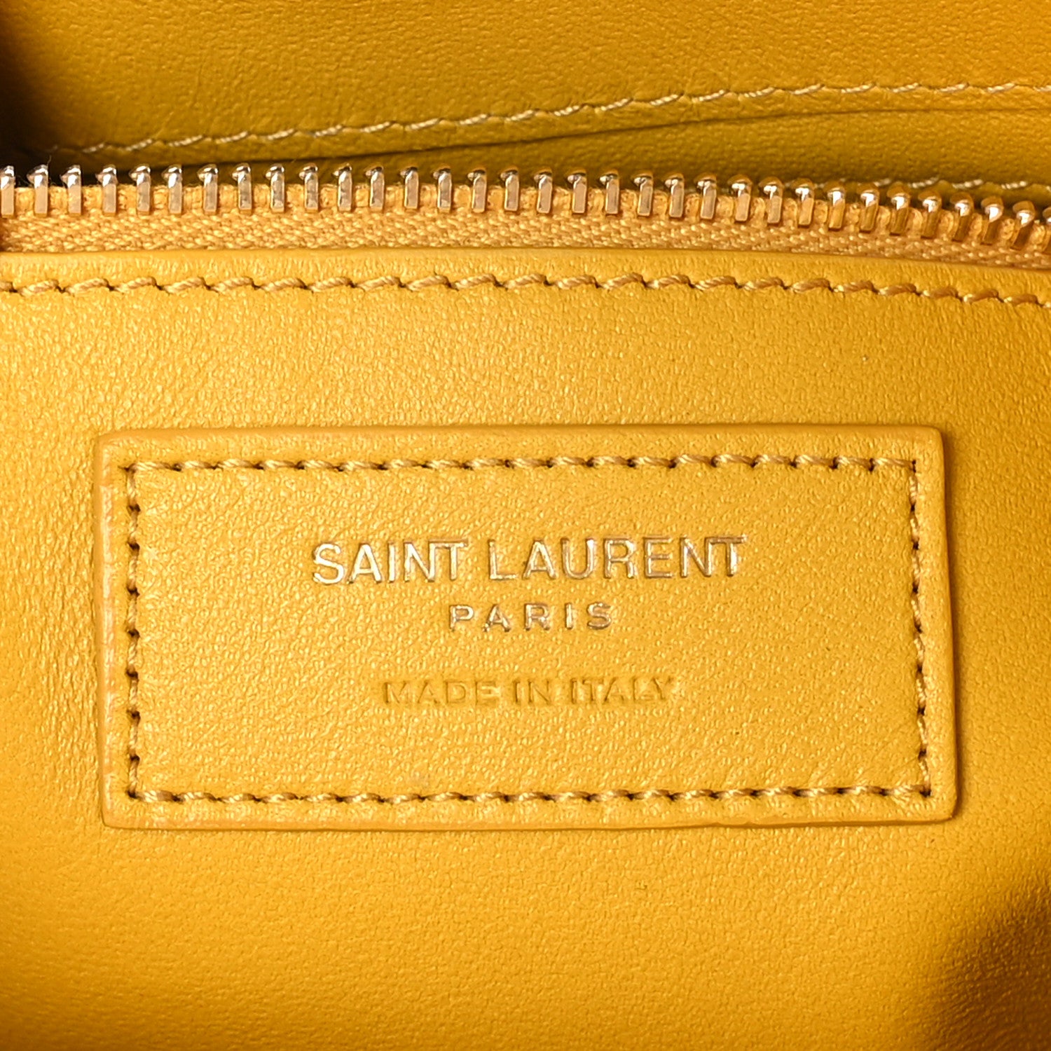 Saint Laurent Eelskin Le 5 A 7 Hobo Mimosa Yellow 6 of 10