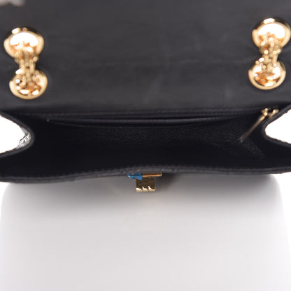 Chanel Aged Calfskin Quilted 2.55 Reissue Mini Flap Black 7 of 17