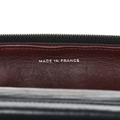 Chanel Lambskin Quilted Wallet On Chain WOC Black 7 of 14