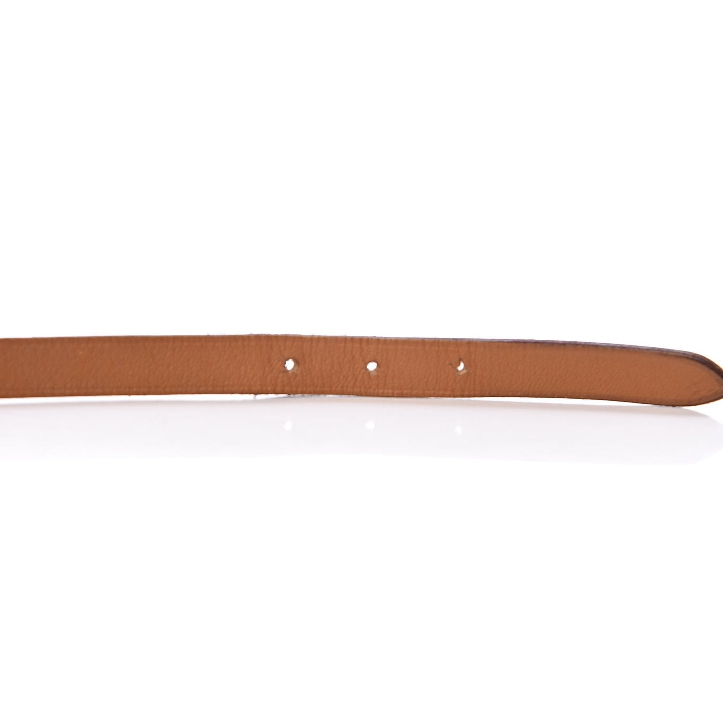 Tadelakt Hapi 3 MM Triple Tour Bracelet L Orange