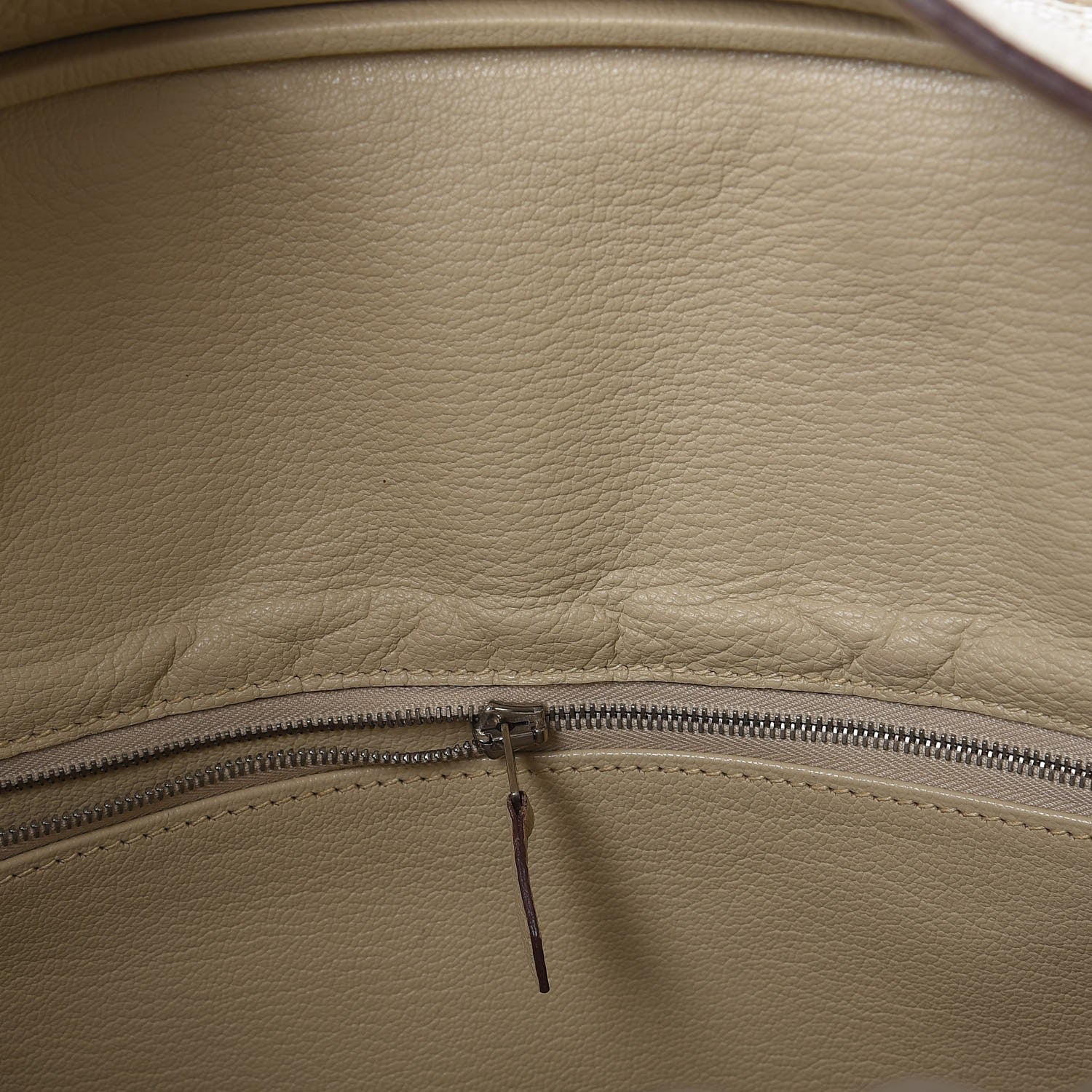 Hermes Taurillon Clemence Birkin 35 Parchemin 34 of 56