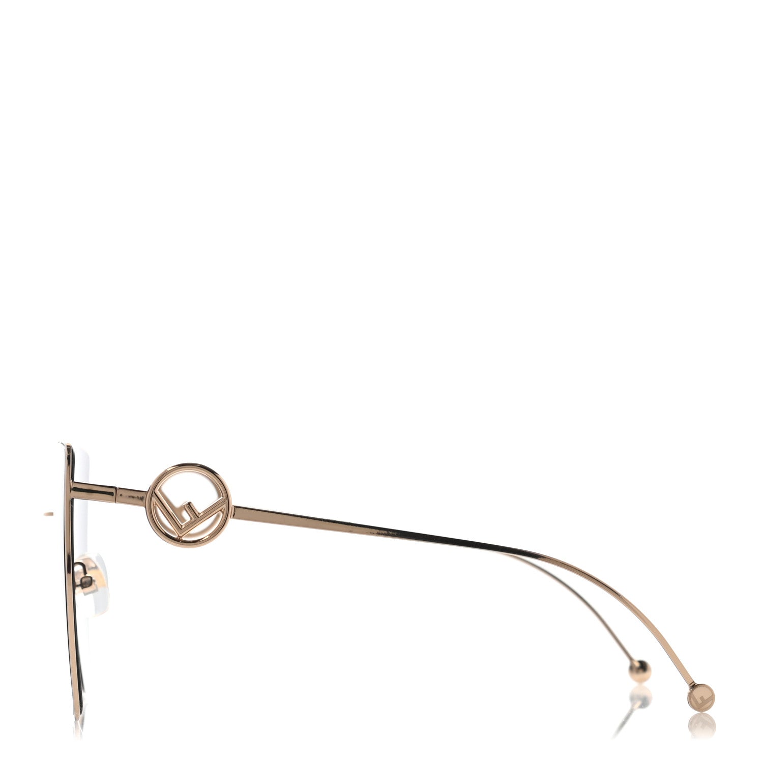 Fendi Metal F is Fendi Sunglasses FF 0323/S Gold 3 of 7