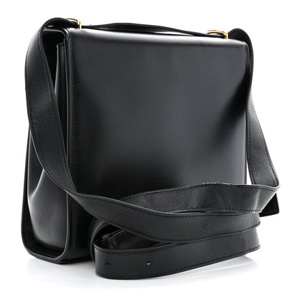 Bottega Veneta Box Calfskin Nappa Clip Bag Black 3 of 10