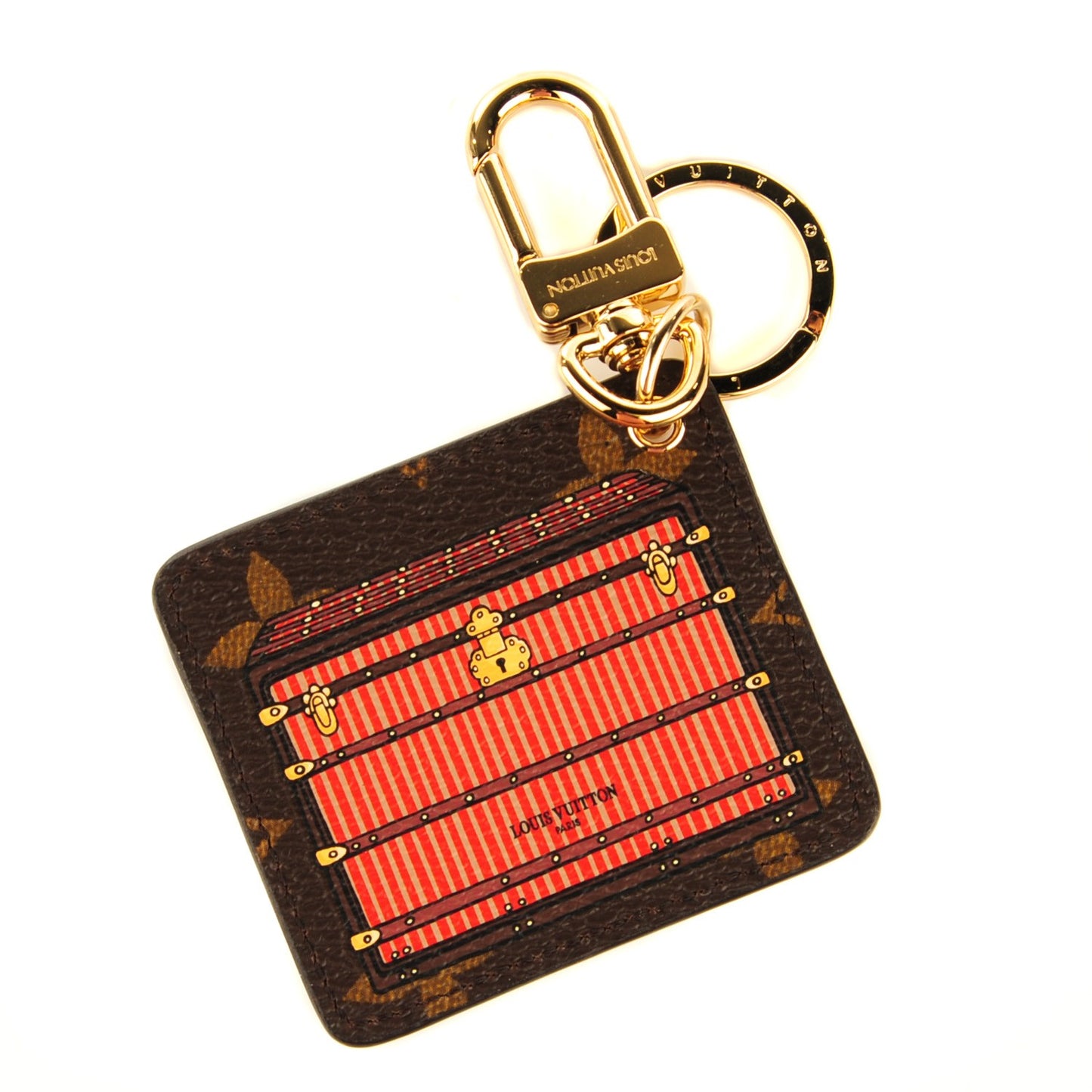 Monogram Trunks and Locks Bag Charm