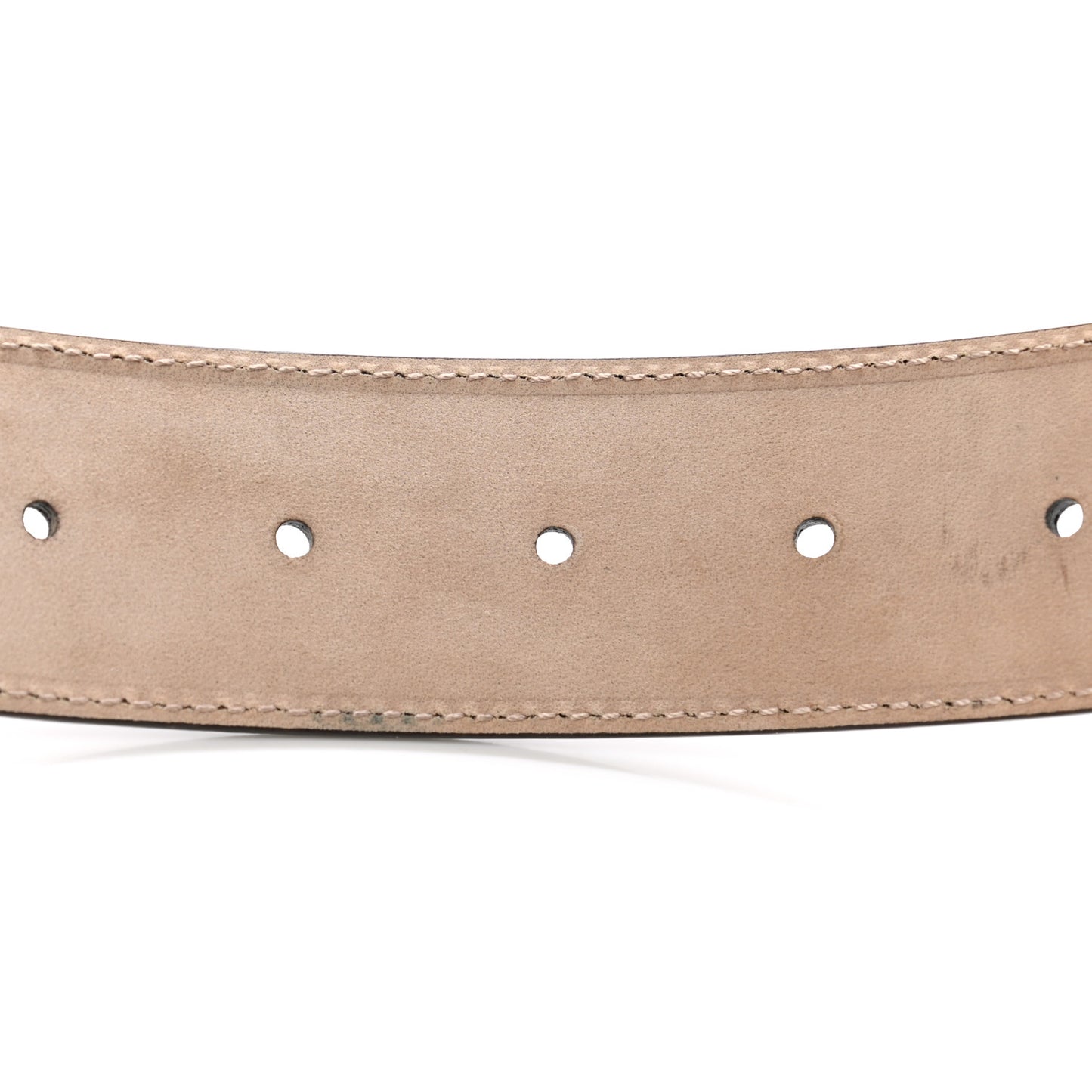 Calfskin Interlocking G 37mm Belt 75 30 Nut Brown