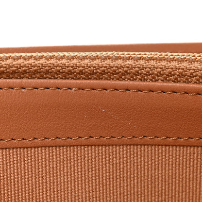 Chanel Lambskin Quilted Chanel 19 Flap Wallet Brown 9 of 10