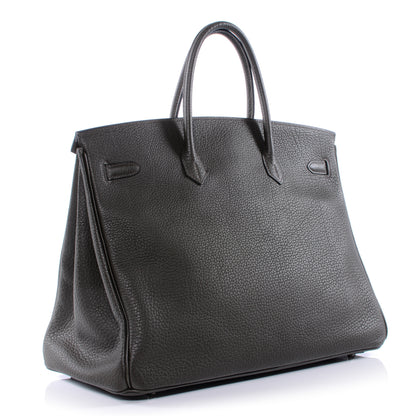 Hermes Togo Birkin 40 Vert Bronze 3 of 9
