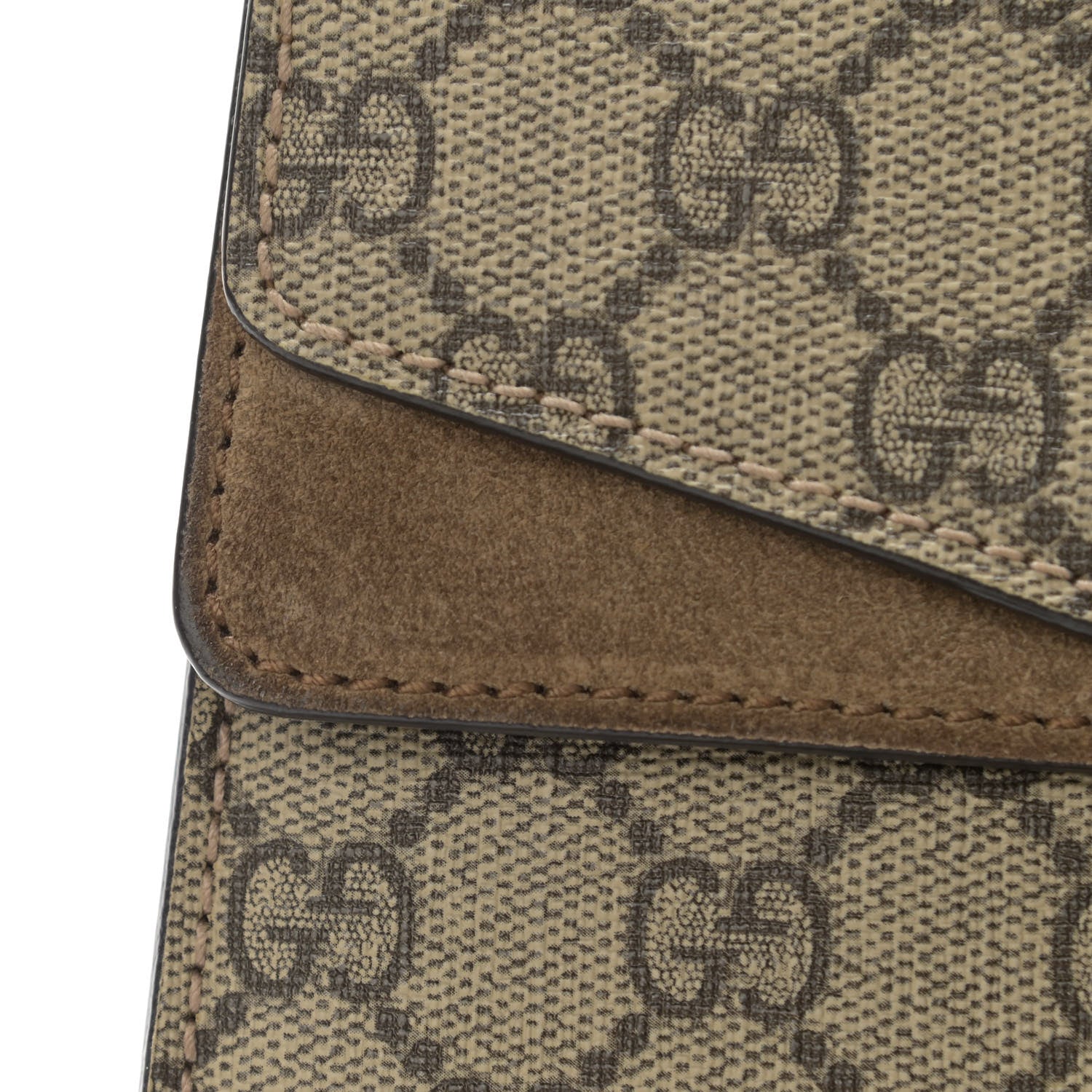Gucci GG Supreme Monogram Mini Dionysus Shoulder Bag Taupe 12 of 15
