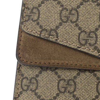 Gucci GG Supreme Monogram Mini Dionysus Shoulder Bag Taupe 12 of 15