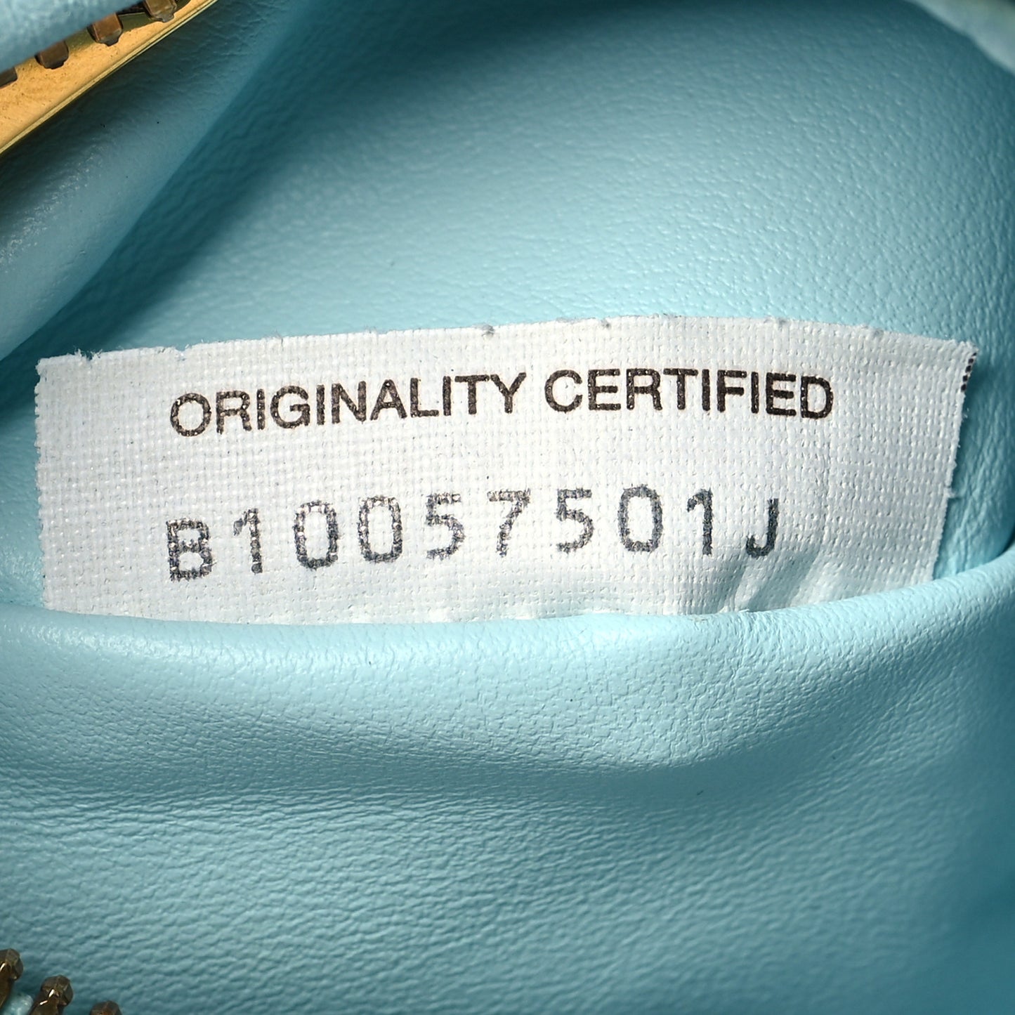 Nappa Intrecciato Mini Jodie Teal Washed