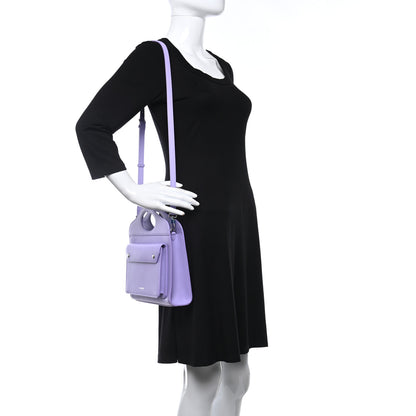 Burberry Smooth Calfskin Mini Pocket Bag Soft Violet 2 of 8