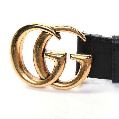 Gucci Calfskin Double G 40mm Belt 85 34 Black 6 of 7