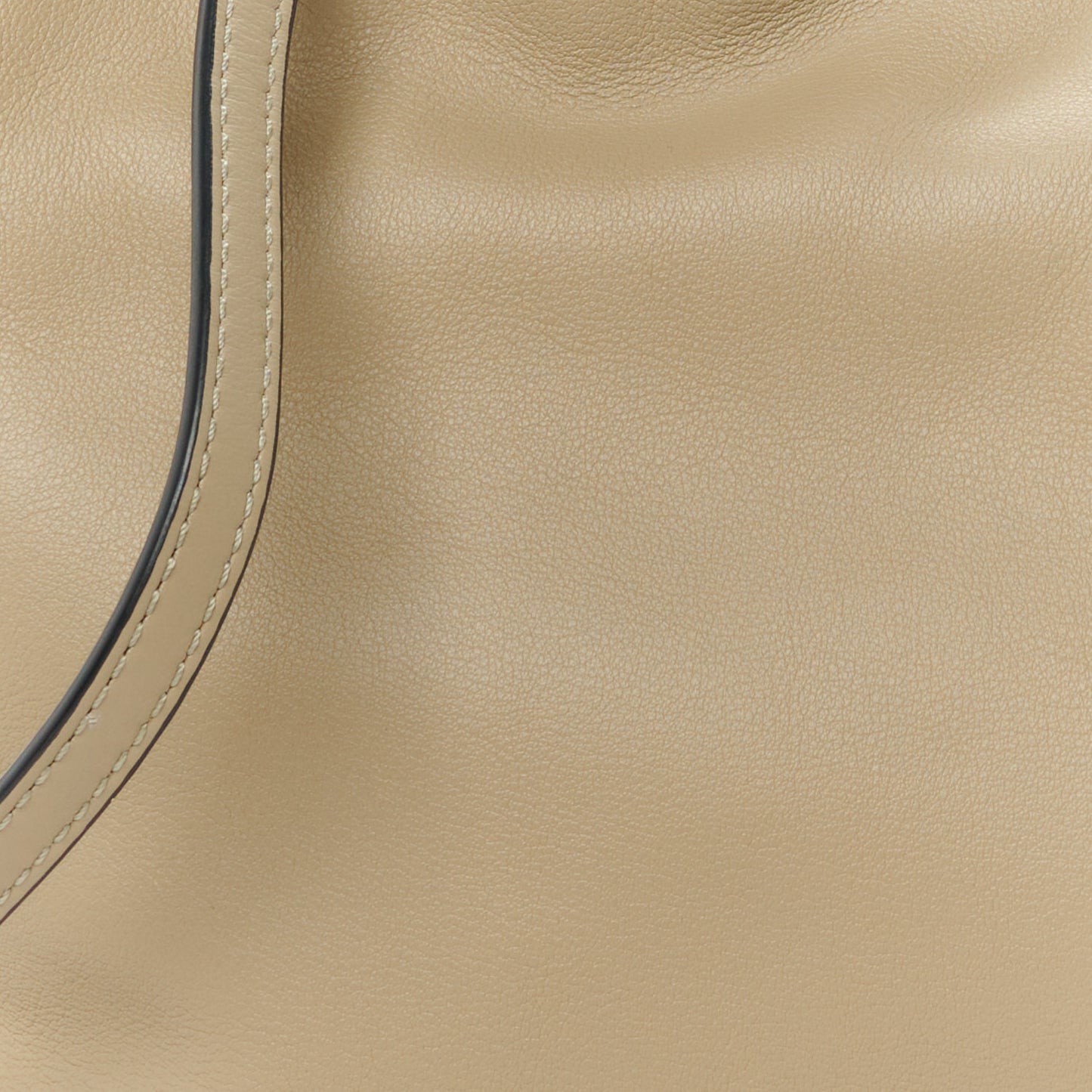 Calfskin Mini Flamenco Knot Clutch Clay Green