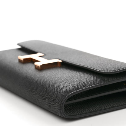 Hermes Epsom Constance Wallet To Go Black 9 of 14