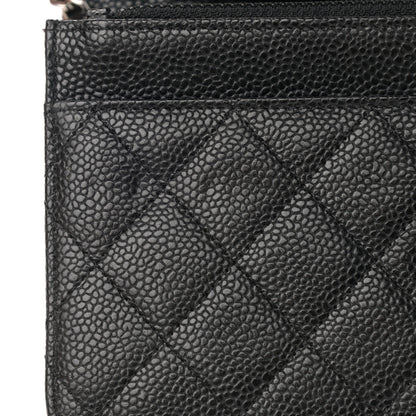Chanel Caviar Quilted Wallet On Chain WOC Black 12 of 13