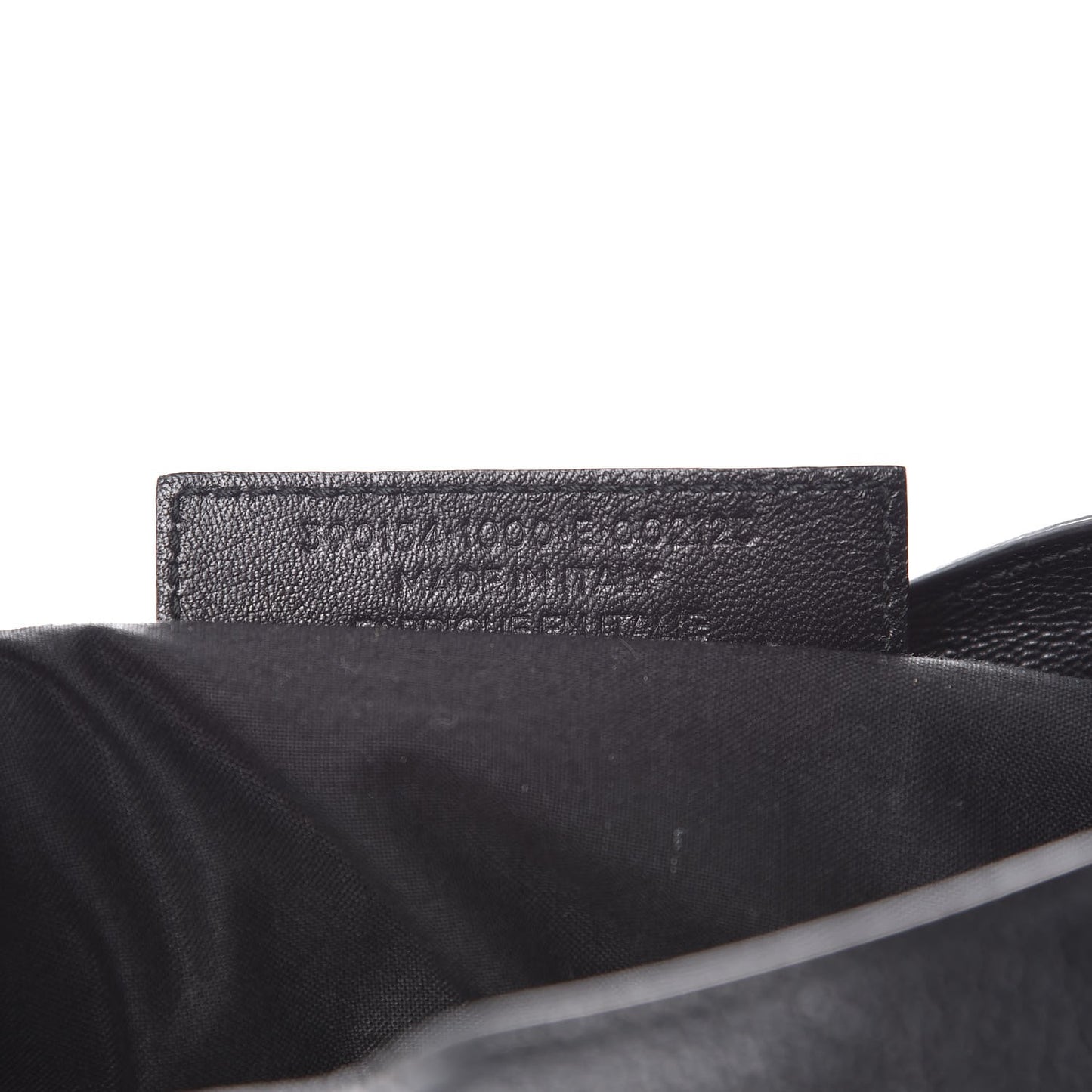 Chevre Silver Metallic Edge Hardware City Black