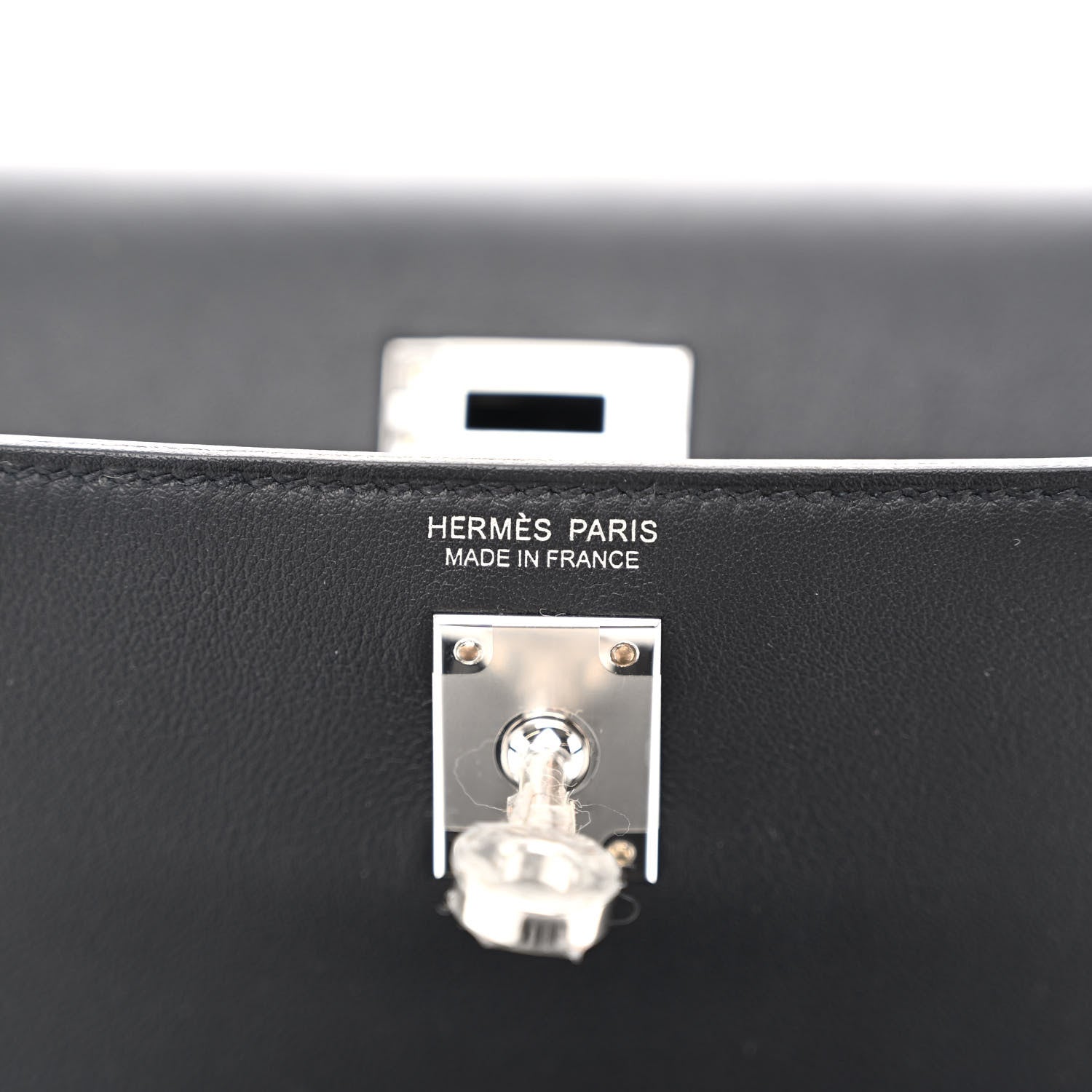 Hermes Swift Kelly Danse Anate Fringed Belt Bag Black 7 of 9