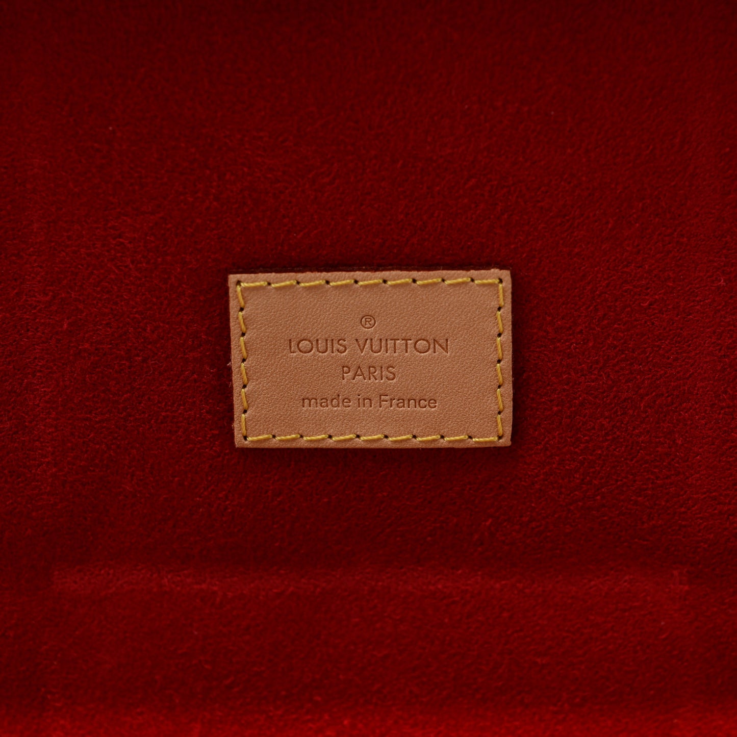 Monogram Jewelry Box Red