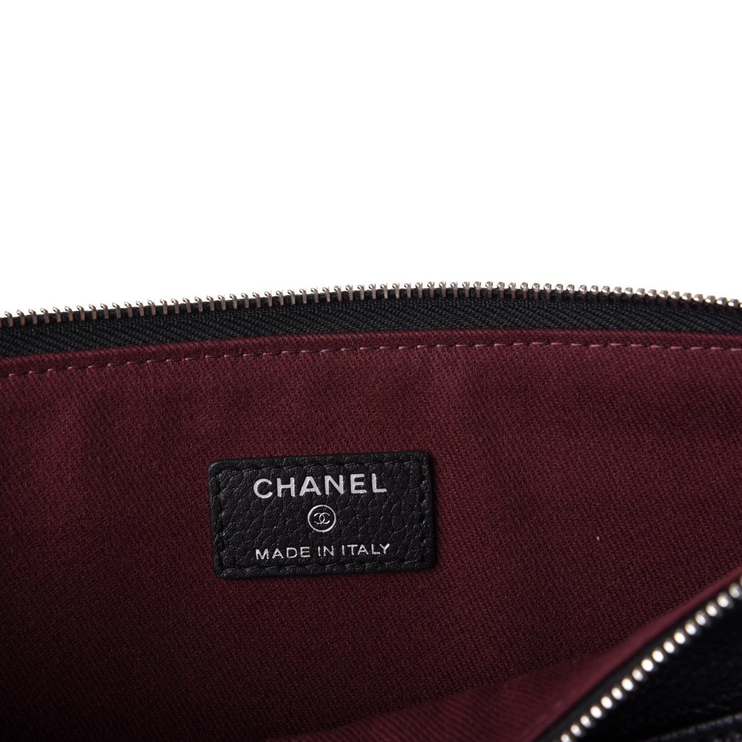 Chanel Grained Calfskin Large Neo Executive Cosmetic Case Black 7 of 11