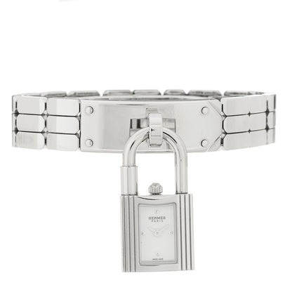 Hermes Stainless Steel 16mm Kelly Quartz Watch 2 of 5