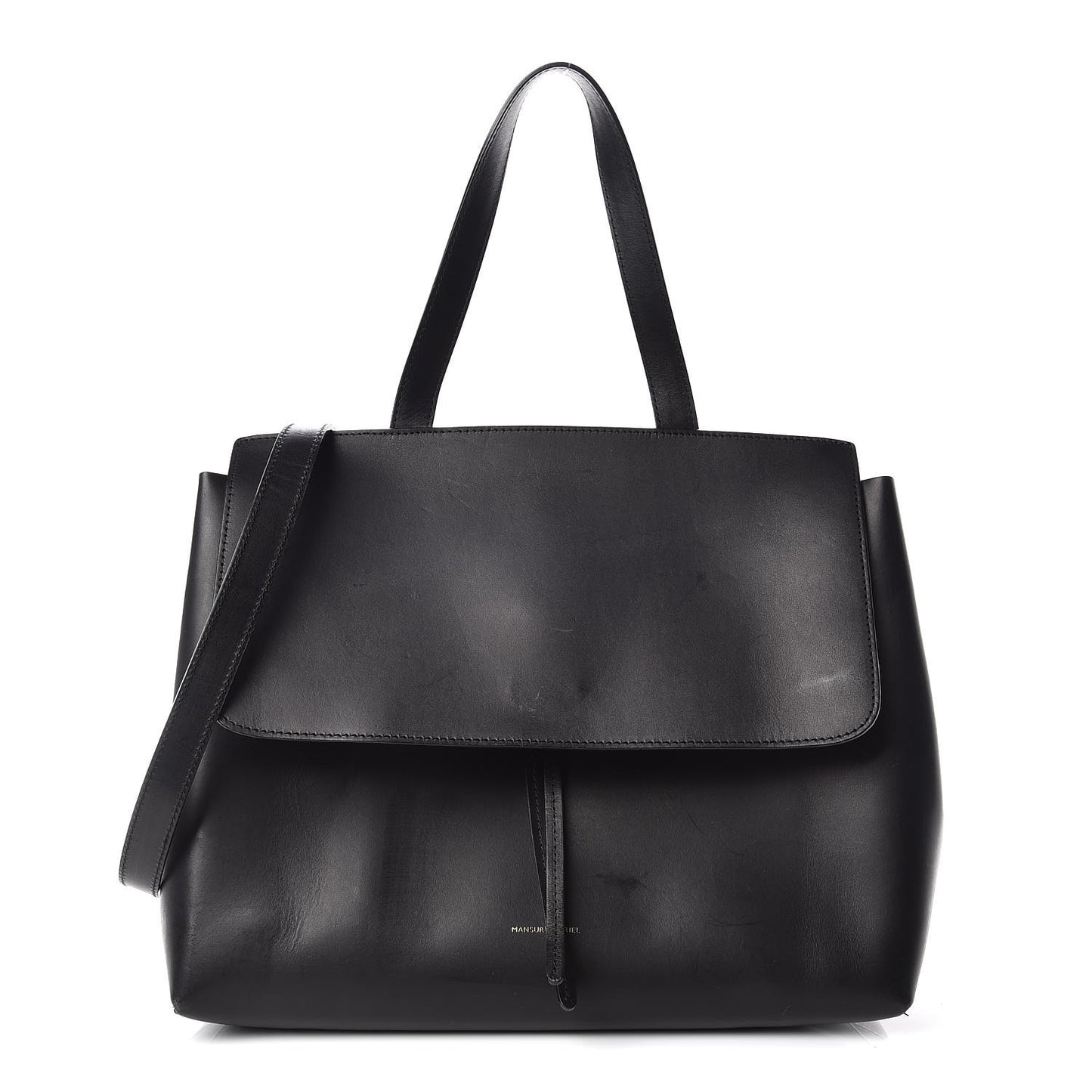 Calfskin Lady Bag Black Flamma