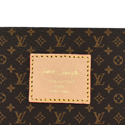 Louis Vuitton X Grace Coddington Calfskin Monogram Travel Tag Bag Charm Arizona 3 of 5