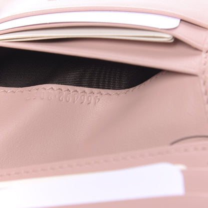 Gucci Calfskin Matelasse GG Marmont Card Case Wallet Perfect Pink 7 of 8