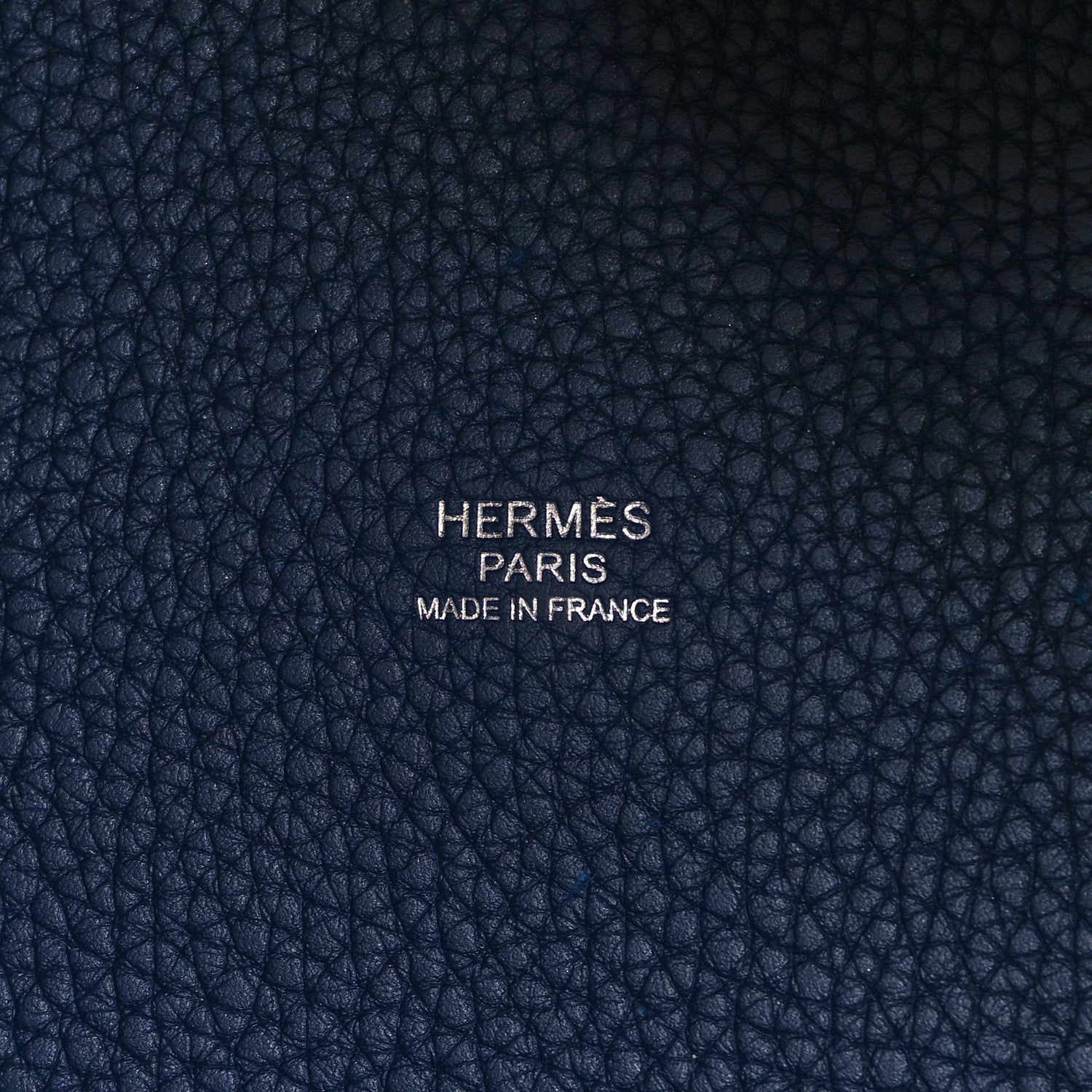 Hermes Taurillon Clemence Picotin Lock TGM Bleu Saphir 6 of 9