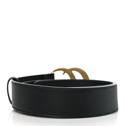 Gucci Calfskin Double G 40mm Belt 85 34 Black 3 of 5