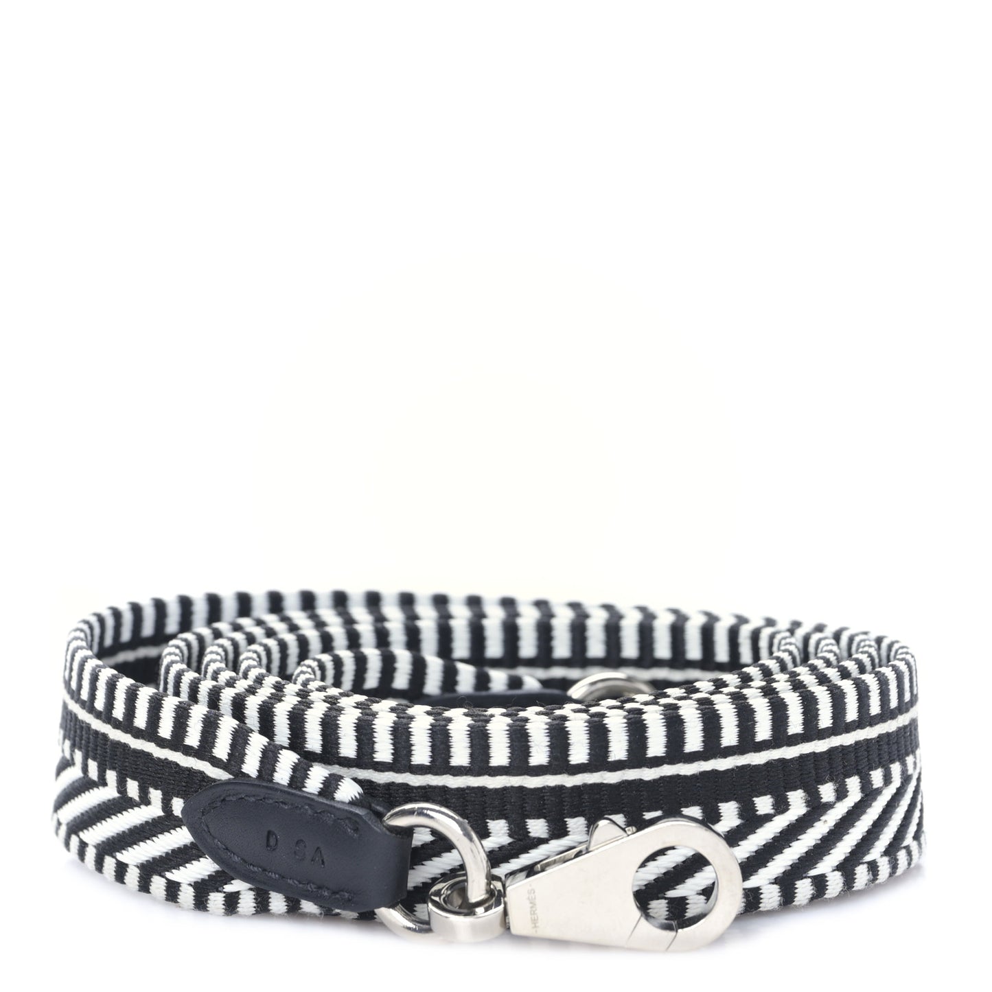 Toile Swift 25mm Sangle Cavale Shoulder Strap Black Ecru