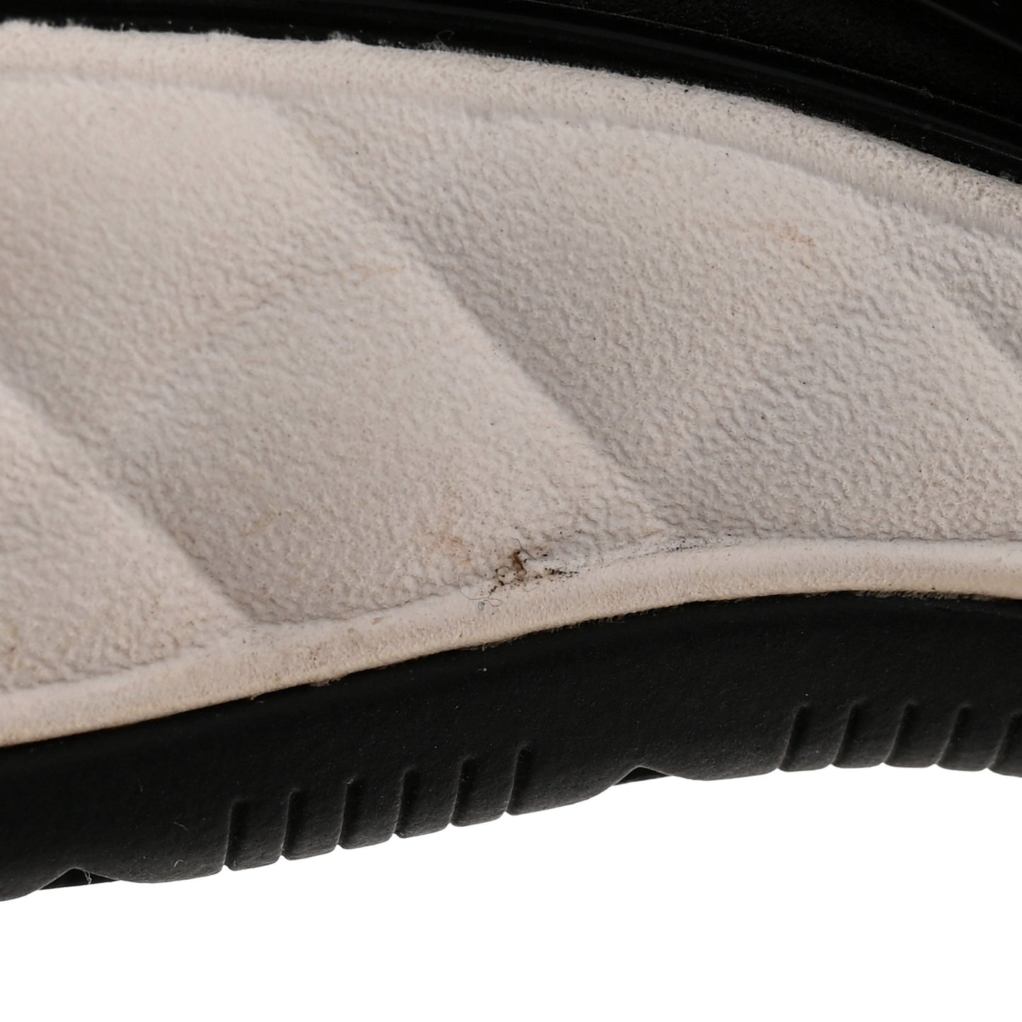 Fabric Suede Calfskin CC Sneakers 40 Gray