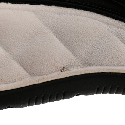 Chanel Fabric Suede Calfskin CC Sneakers 40 Gray 12 of 13